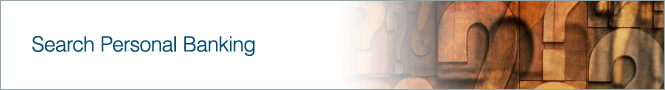 Search Personal Banking