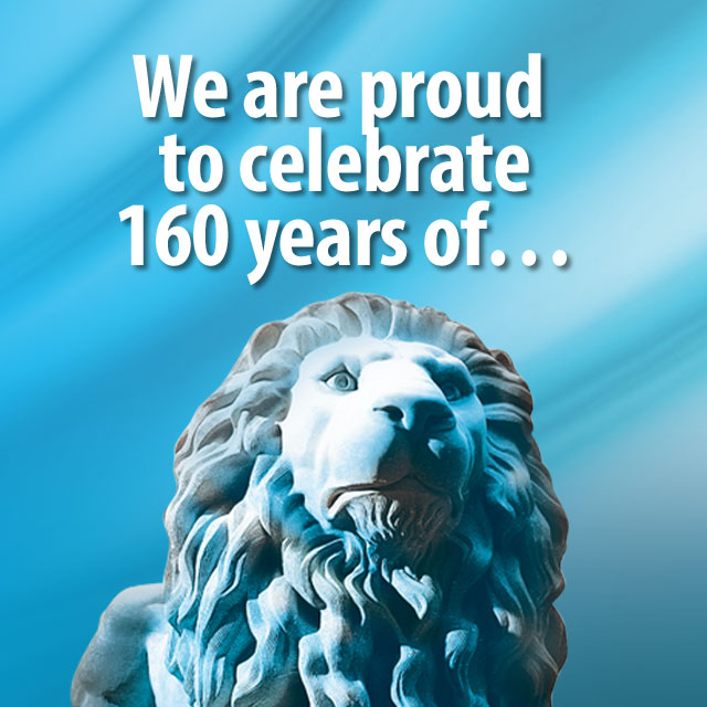 We are proud to celebrate 160 years of...