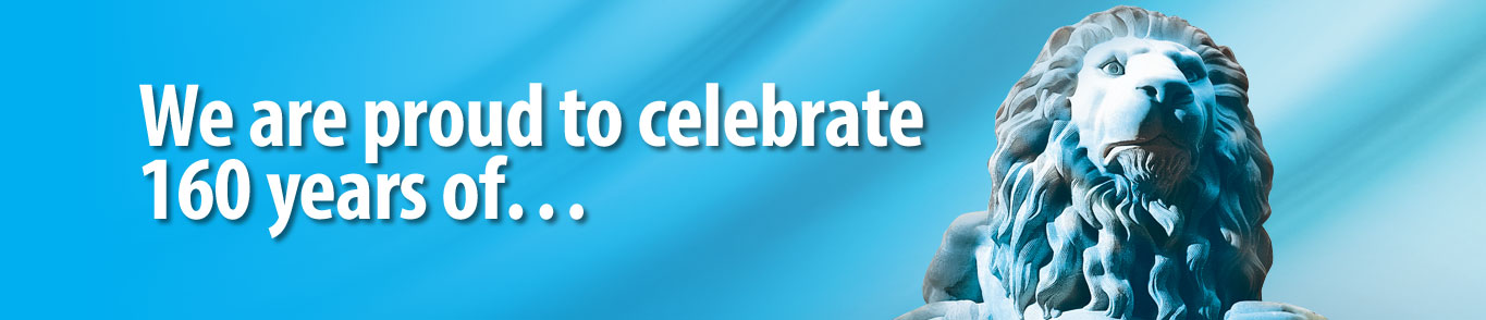 We are proud to celebrate 160 years of...